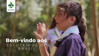 Bemvindo aos Escoteiros do Brasil versão 2 minutos [upl. by Idyak]