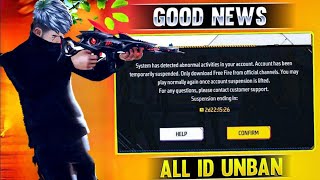 2024 NEW FREE FIRE ID UNBAN TRICK FREE FIRE ID SUSPENDED SOLVE freefireindia KGGAMER1 [upl. by Innavoij]