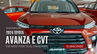 2024 TOYOTA AVANZA® E CVT  THE MOST PRACTICAL FAMILY MPV  7SEATER [upl. by Atteloj]