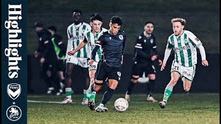 HIGHLIGHTS Melbourne Victory v Green Gully  Friendly 202425 [upl. by Gnes]