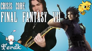 Crisis Core Final Fantasy VII  quotRandom Battle Medleyquot【Metal Guitar Cover】 by Ferdk [upl. by Airamasor]