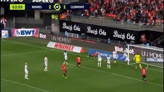 Rennes vs Clermont Foot 31 Martin Terrier amp Warmed Omari score in win for Rennes Match recap [upl. by Navannod]