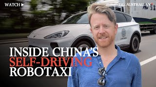 Riding Baidu’s Robotaxi Inside Wuhans selfdriving future [upl. by Marlo612]