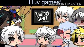 Sans aus react to alastors game ALSO PLS READ THE DESCRIPTION BEFORE COMMENTING [upl. by Cence]