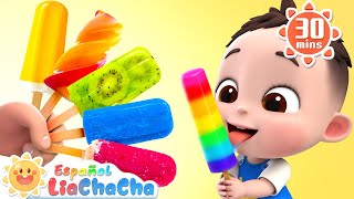 Canción de las Paletas Coloridas  Canción de Colores  LiaChaCha en Español  Canciones Infantiles [upl. by Llehctim]