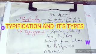 Typification and its types [upl. by Roberto]