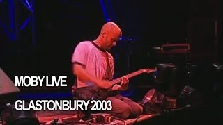 Moby Porcelain Live at Glastonbury [upl. by Schilt]