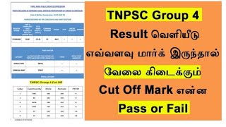 how to check tnpsc group 4 result 2024 Pass or fail [upl. by Lashond245]