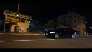 BMW F11 523d  Fukushima City Night Drive [upl. by Alie157]