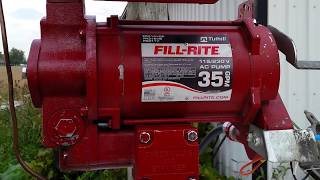 Fillrite 300V series high speed pump troubleshooting and repair [upl. by Anelam]