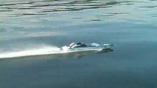 Venom King of Shaves C1 Racing RTR Gas Boat [upl. by Shieh]