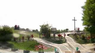 Approach to WW1 Lochnagar crater La Grande Mine [upl. by Eiro397]