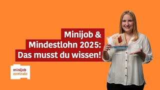 Minijob amp Mindestlohn Alle Infos rund um deinen Verdienst [upl. by Odrareg]