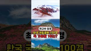 설악산부터 한라산까지 국립공원 TOP 20 절경 [upl. by Yulma]