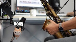 Doxy  from Easy Solo Example for Alto Sax by Yasuhiro Fujii [upl. by Sarene]