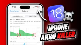 iOS 18 Akku schnell leer 🪫 DAS musst du TUN um Akku zu sparen [upl. by Yorgos21]