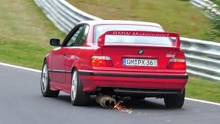 Nurburgring Drifts  Technical Defects amp High Lights 13102024  Nordschleife Touristenfahrten [upl. by Locke]