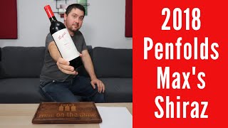 2018 Penfolds Maxs Shiraz Wine Review [upl. by Annaehs]