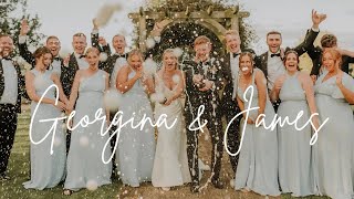 Swancar Farm Wedding Videography  Georgina and James [upl. by Ahsitan]