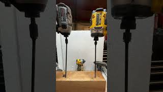 Dewalt High Torque Driver DCF860 vs Flex Quick Eject Slow Mo [upl. by Mireielle]