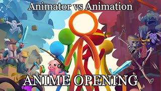 Animator vs Animation Anime opening  Silhouette alanbecker [upl. by Voss]