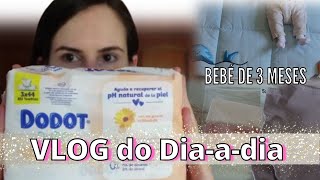 Vlog diaadia  com bebé de 3 meses  compras Worten Wells e CampA [upl. by Anderea213]