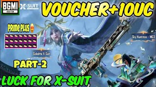 Galadria X suit Crate Opening with Prime Plus 50 uc Vouchers  PART  2 😱 [upl. by Sigfried137]