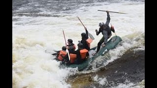 Penobscot River Whitewater Rafting July2021 [upl. by Aroon]