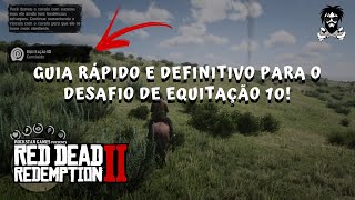 Desafio de Equitação 10  Red Dead Redemption 2 [upl. by Pasadis]