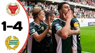 Kalmar FF Vs Hammarby 14 All Goals Results Extended Highlights And Analysis [upl. by Eveneg]