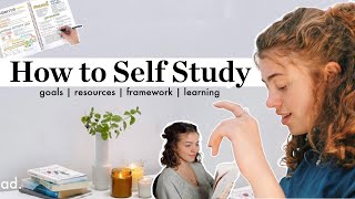 How To Self Study Effectively 📚 step by step guide to teach yourself anything [upl. by Threlkeld]