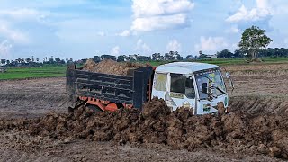 Caterpilar E120B Excavator Loading Truck And Operator View Ep2308 [upl. by Margarita]