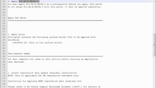 Oracle APPS DBA  Patching and Maintenance  48 [upl. by Alexandr910]