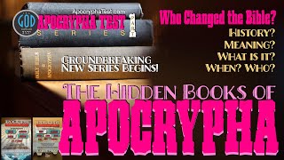 Apocrypha Test Part 1 The Hidden Books of Apocrypha Who Changed the Bible [upl. by Lorri]