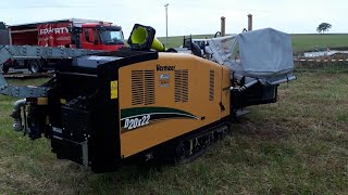 Vlog vrtaře 1 Horizontal directional drilling HDD Vermeer D20x22 Navigator S3 GOPROVERMEER [upl. by Anaejer165]