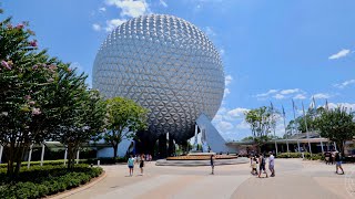 EPCOT 4th of July Weekend 2023 Low Crowd Levels  Walt Disney World Orlando Florida July 2023 [upl. by Ydneh]