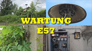 WARTUNG SIRENE E57 AUF LOST PLACE  Vorbereitung für Warntag 2024 in Hofwiesen [upl. by Ayenat]