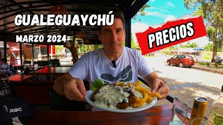 PRECIOS  Cuánto Cuesta un FINDE en GUALEGUAYCHÚ  Entre Ríos MARZO 2024 SEMANASANTA [upl. by Hayyikaz301]