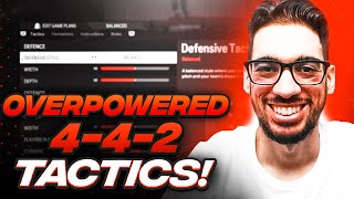 442 FORMATION amp CUSTOM TACTICS  FC 24 ULTIMATE TEAM [upl. by Luther]