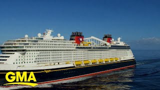 Disney CEO Bob Iger unveils new cruise ship [upl. by Goldner]