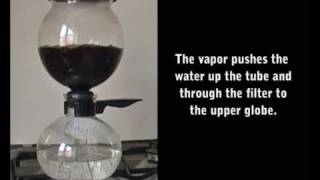 Vacuum Coffee Maker  How does it work Demo [upl. by Leamhsi]