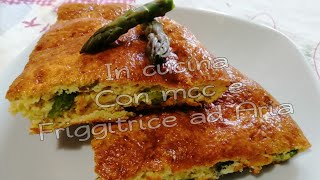 FRIGGITRICE AD ARIA  FRITTATA DI ASPARAGI [upl. by Francoise]