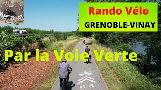 Rando vélo sur la Voie Verte Grenoble  Valence V63 [upl. by Talia]