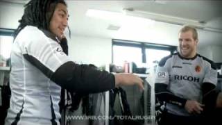 Total Rugby  Nonu amp Haskell Changing Room Banter [upl. by Dde]