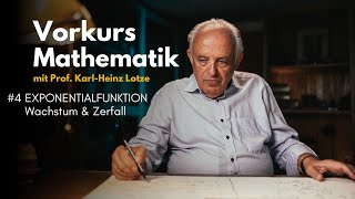 Vorkurs Mathematik 4 – Die Exponentialfunktion – Wachstum und Zerfall [upl. by Aelaza]