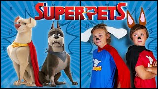 DC Superpets Krypto Jack amp Ace Kade Team Up [upl. by Damalis]