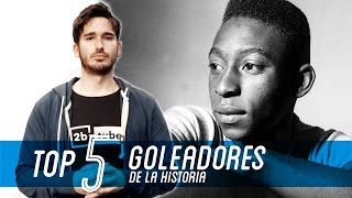 Los 5 máximos goleadores de la historia del fútbol [upl. by Airtap]