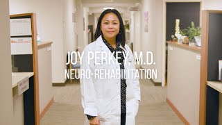 Joy Perkey MD Physical Medicine and Rehabilitation Doctor [upl. by Swithin]