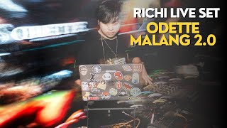 RICHI LIVE SET  AT ODETTE MALANG 20 [upl. by Faber]