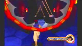 Ps1 game Aladdin In Nasiras Revenge The Dungeon Level 2 [upl. by Narej]